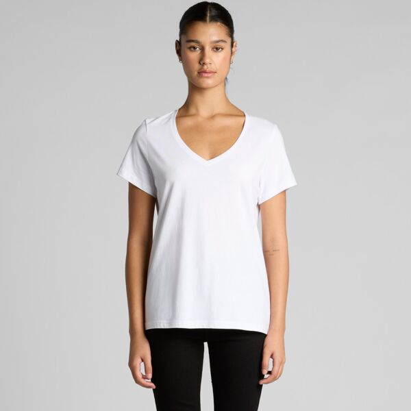BULK Womens Maple V Neck Tee 25+ Thumbnail