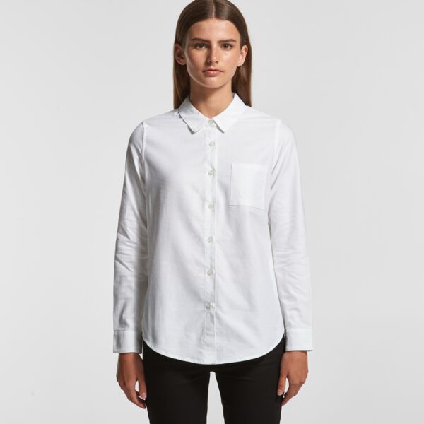 BULK Womens Oxford Shirt 25+ Thumbnail
