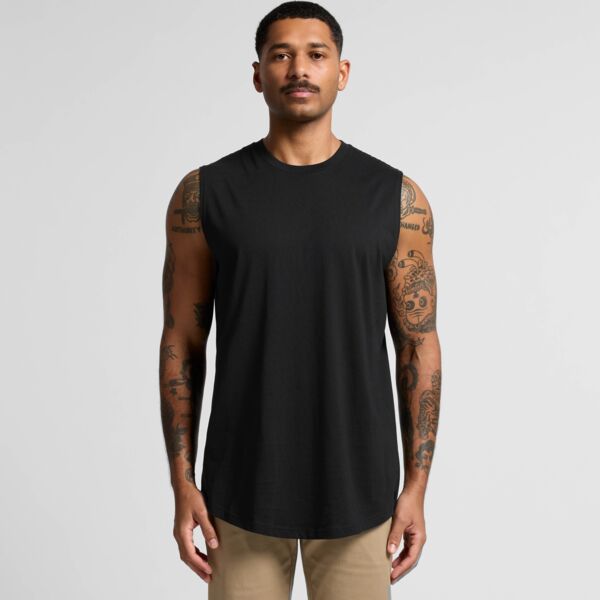 BULK Mens Staple Curve Tank 25+ Thumbnail