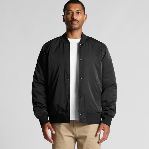BULK Mens College Bomber Jacket 25+ Thumbnail