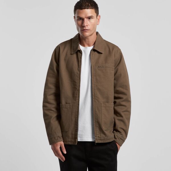 BULK Mens Canvas Heavy Jacket 25+ Thumbnail