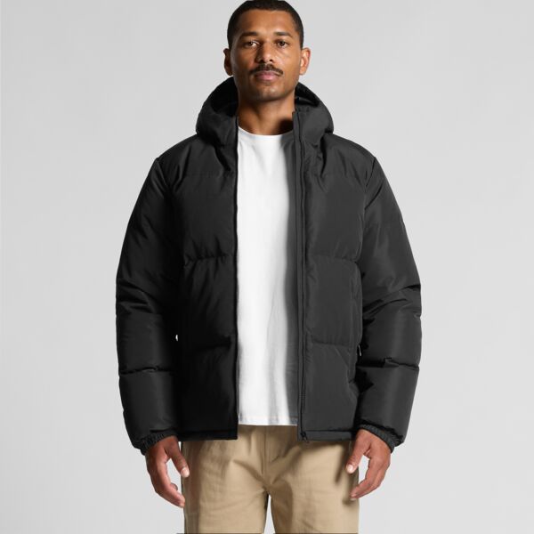 BULK Mens Hooded Puffer Jacket 25+ Thumbnail