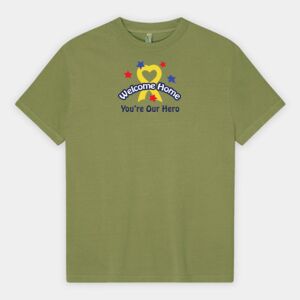 Heavyweight Cotton Unisex Garment Dyed T-Shirt Thumbnail