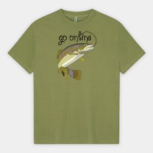 Heavyweight Cotton Unisex Garment Dyed T-Shirt Thumbnail