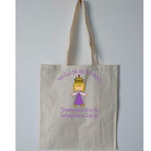 Budget Calico Tote Bag Thumbnail
