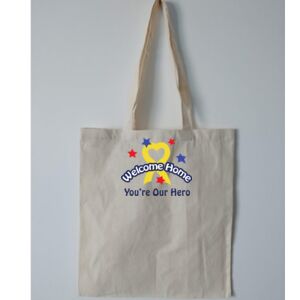 Budget Calico Tote Bag Thumbnail