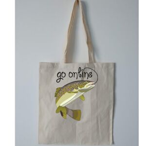 Budget Calico Tote Bag Thumbnail